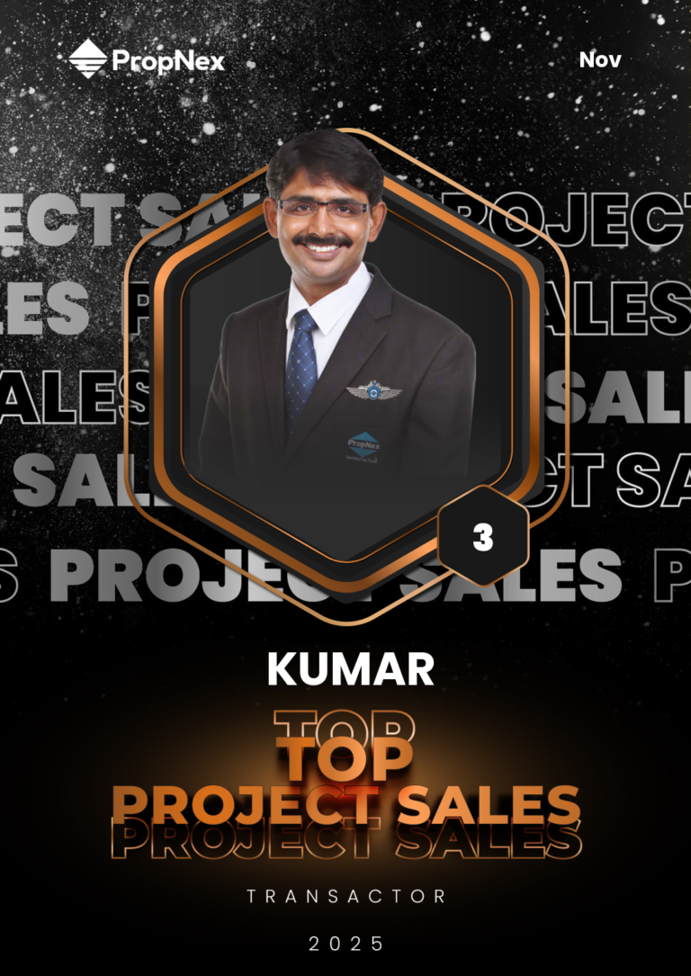 Top Project Sales Transactor – Nov