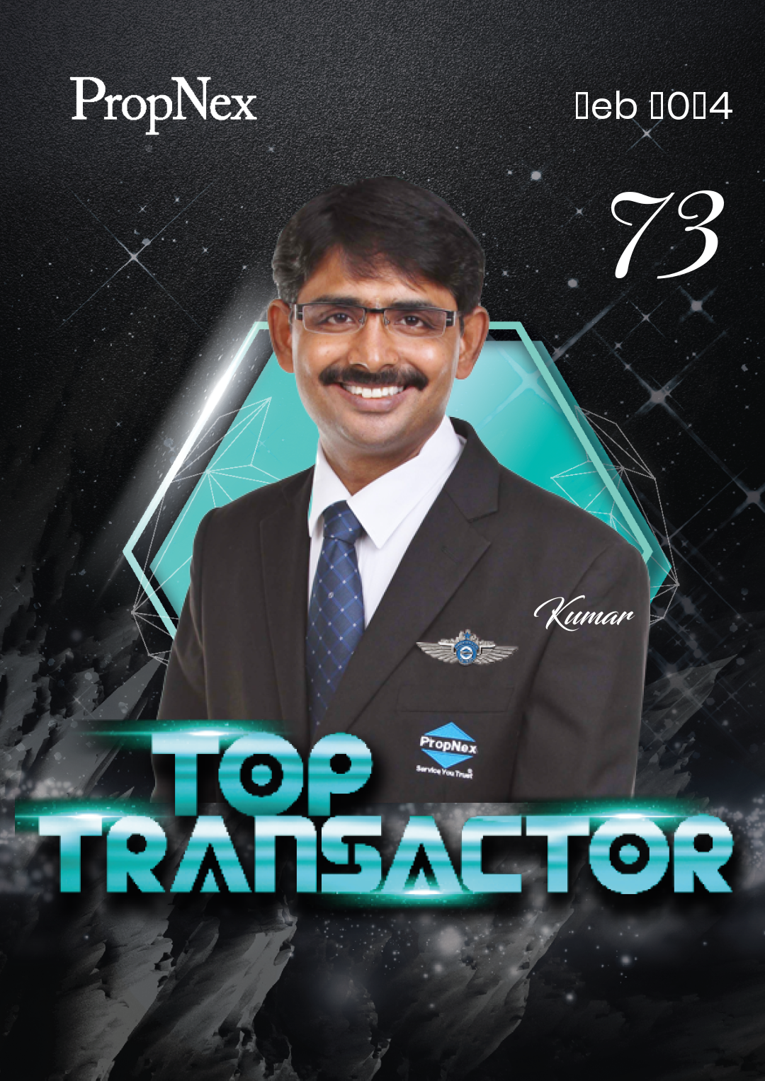 Top Transactor – Feb